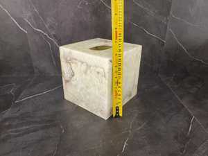 NEHA ENTERPRISES - Dispensador de pañuelos faciales de mármol de lujo, caja decorativa para guardar pañuelos, para la decoración interior del hogar moderno - Product Image 5