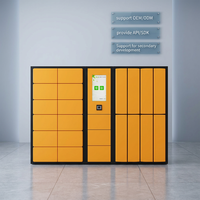 Casier intelligent pour bagages d'aéroport avec paiement par code QR, armoire de rangement de bagages en libre-service intelligente pour gares et attractions touristiques