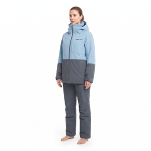Combinaison de ski d'hiver coupe-vent pour femme, veste de neige imperméable et chaude à capuche, vêtements de sport de plein air - Product Image 6