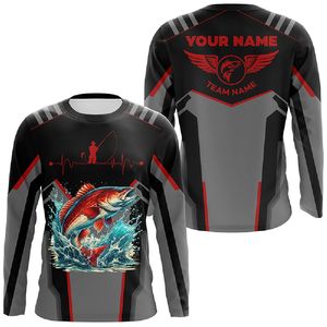 Camiseta de Pesca Flexible de Manga Larga para Hombre, Ligera, Transpirable, de Secado Rápido, con Protección UV, para Pesca al Aire Libre - Product Image 4