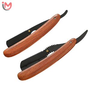 Navaja de Afeitar Recta de Acero Inoxidable para Hombre con Hoja Afilada y Mango de Acero Inoxidable, Servicios OEM - Product Image 4