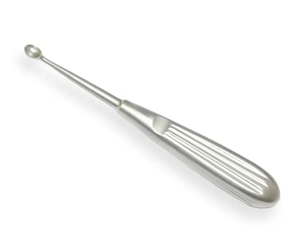 Cureta ósea manual reutilizable de alta calidad Volkmann (10 mm) de acero inoxidable con certificación CE, equipo quirúrgico ortopédico (por [Nombre del fabricante]) - Product Image 2