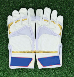 ถุงมือตีเบสบอลสีน้ำเงินและชมพูสำหรับผู้ชาย ทำจากหนังแกะ ป้องกันการลื่น จับกระชับมือ คุณภาพเยี่ยม ตลาดขายส่งอเมริกาและยุโรป อันดับต้นๆ ปี 2026 - Product Image 3