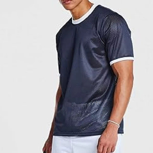 เสื้อเจอร์ซีย์ตาข่ายทรงเข้ารูปสำหรับผู้ชาย รุ่นปี 2026 แห้งเร็ว น้ำหนักเบา ระบายอากาศได้ดี พร้อมโลโก้สั่งทำ คุณภาพสูง - Product Image 3