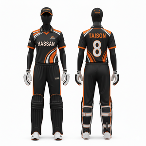 Premium women <b>Cricket</b> Uniform 180 GSM Moisture Wicking Polyester Green <b>White</b> Side Panels Custom Printed Logo - Product Image 5