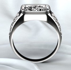 Anillo de Escorpión de Plata 925 de Primera Calidad, Diseño Gótico con Piedra Negra, Joyería de Moda para Hombre y Mujer - Product Image 2