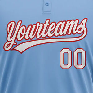 Maillots de baseball personnalisés pour hommes, haute qualité, respirants, séchage rapide, manches courtes, sublimation personnalisable, vente en gros - Product Image 5