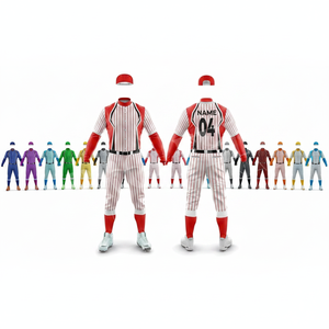 Maillot de baseball en tissu polyester de qualité supérieure, respirant et à séchage rapide, idéal pour les entraînements, les matchs et les compétitions. - Product Image 1