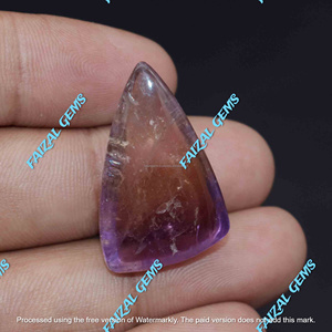 Natural Purple <b>Amethyst</b> Rough Stone Raw Loose Cabochon Customizable Size & Shape Wholesale Jewelry Making Stone From Rajasthan - Product Image 2