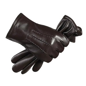 High Quality Cowhide Leather Textured <b>Driver</b> <b>Gloves</b> Cotton Liner Warm & Cold Resistant for Winter Welding and Outdoor Use - Product Image 1