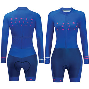 Traje de Triatlón Profesional Unisex de Talla Grande, Transpirable, de Secado Rápido, Resistente al Viento y que Absorbe la Humedad, Traje de Una Pieza para Natación, Ciclismo y Carrera - Product Image 5