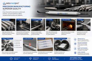 เครื่องมือเสริมความงาม Zetomed Pro C สำหรับการคอนทัวร์แบบสองด้าน ทำจากสแตนเลสสตีล ใช้สำหรับงานทันตกรรม - Product Image 2