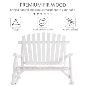 Sedia a dondolo pieghevole in metallo impermeabile per giardino, parco e arredamento da esterno - Product Image 4