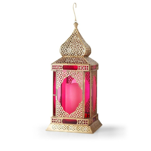 Lanterne à bougie en métal blanc avec revêtement poudré et verre transparent pour la décoration de table lors d'événements et de fêtes, décoration intérieure, lanternes de sol - Product Image 4