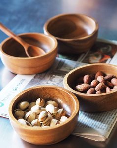 Mini tazón redondo de madera de acacia, tamaño pequeño, para condimentos, salsas, frutos secos, dulces y frutas, suministro al por mayor para exportación. - Product Image 5