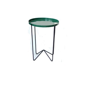 Best Customized Design Size With logo Accepted Metal Unique Different Color Round <b>Side</b> <b>Table</b> for Home Hotel Restaurant - Product Image 6