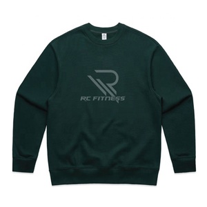 Custom logo High Quality Workout Cotton Oversized Men Plain Sports Gym Crewneck Sweatshirt - Product Image 6