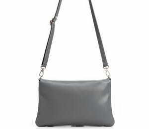 Women Minimalist PU Leather Crossbody Shoulder Bag Fashion Fold Over Flap Messenger Purse - Product Image 3