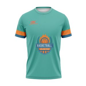 Camiseta de Baloncesto Personalizada OEM para Mujer, Manga Corta, 100% Poliéster, Secado Rápido, Jersey de Práctica Femenino, Fabricante, MOQ Bajo - Product Image 1