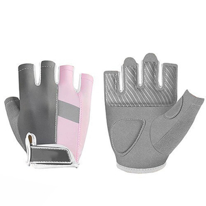 OEM Manufacturer Cycling Gloves Custom Logo Private Label Supplier <b>Half</b> Finger Breathable Anti <b>Slip</b> Gel Padding Bulk Wholesale - Product Image 5
