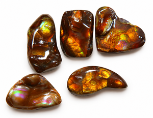 Natural <b>Mexican</b> Fire Agate Druzy Cabochon Fancy Shape Smooth Loose Gemstone for Jewelry Making - Product Image 1