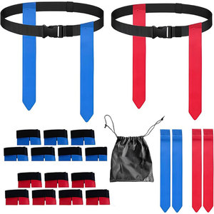 Juego de Correas Ajustables Azules con Hebilla para Uso en Exteriores, Diseño Resistente de Color Sólido - Product Image 1