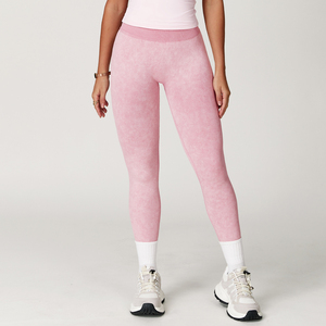 Leggings de Yoga de Cintura Alta para Mujer, Sin Costuras, de Secado Rápido, Elásticos, para Entrenamiento Físico, Gimnasio, Correr, Estilo de Vida Activo - Product Image 4