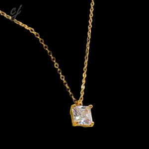 Collar de Diamantes de Moissanita Certificados para Mujer con Cadena Ajustable, Perfecto para Regalo de San Valentín, Uso Diario y Eventos Formales - Product Image 4