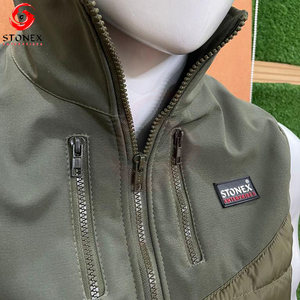 เสื้อกั๊กพัฟเฟอร์แบบไม่มีแขนสำหรับทุกเพศ ผลิตจากใยโพลีเอสเตอร์แบบกำหนดเอง กันน้ำ เป็นมิตรกับสิ่งแวดล้อม คุณภาพสูง สำหรับฤดูหนาว พร้อมโลโก้ที่ปรับแต่งได้ - Product Image 4