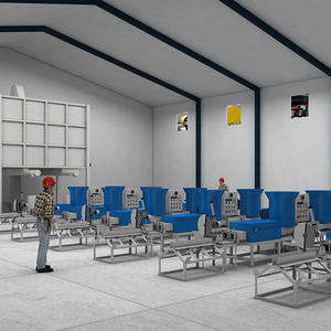 Máquina de Producción de Pies de Madera Maciza, Máquina para Fabricar Bloques de Palets de Aserrín - Product Image 5