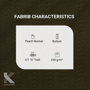 Pantalones Chinos Elásticos para Hombre, Algodón y Spandex, 230GSM, Sarga 3/1, Corte Ajustado, Fabricante y Proveedor OEM ODM - Product Image 4