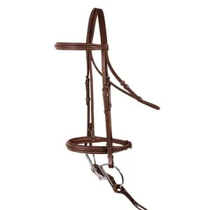 Nueva Brida de Doma Negra de Lujo con Riendas para Montar a Caballo - Product Image 4