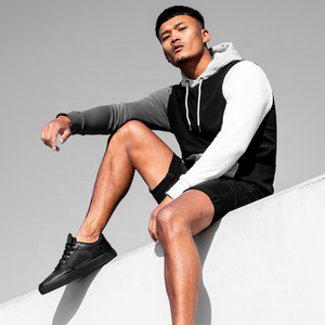 เสื้อฮู้ดฮีฟวี่เวทขนาดใหญ่แบบสบาย ๆ คุณภาพสูงพัฟพิมพ์โลโก้เสื้อฮู้ดแบบกําหนดเองสําหรับผู้ชาย - Product Image 6