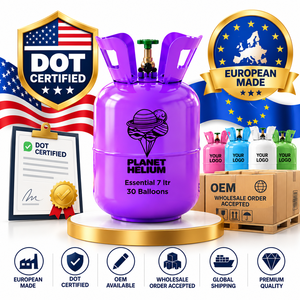Tanque de Helio de 7L con Certificación DOT, Marca Privada OEM, Fabricante Europeo - Product Image 1