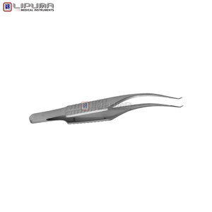 Pinzas Colibri Barraquer 0.12 mm 1 x 2 Dientes Mango Plano Acero Inoxidable Instrumentos Quirúrgicos Oftálmicos Cirugía Ocular - Product Image 6