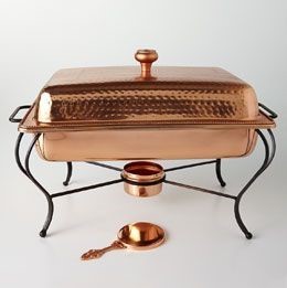 Calentador de Comida Tipo Chafing Dish de Latón Pulido con Tapa, Soporte y Base, Ideal para Buffet, Catering, Banquetes de Hotel y Bodas - Product Image 6