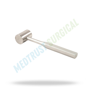 Ombredanne Wagner Mallet Solid Head 8 Inch Neuro Spine Surgical Instrument Orthopedic Bone Hammer Use - Product Image 4