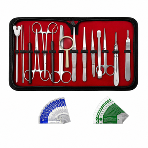 37-Piece SUAVE Surgical Instruments Dissection <b>Kit</b> for Veterinary & Biology Students Hospital Use Manual Surgical <b>Tools</b> - Product Image 3