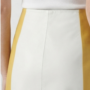 Women's Leather Fashion Skirt Female Genuine Leather Office Skirt Women Slim Fit Leather Skirt Premium Ladies Leather Skirt - Product Image 4