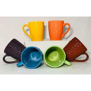 Ensemble de tasses à lait en céramique classiques - Product Image 2