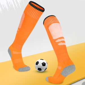 Blue <b>Knee</b> <b>High</b> Soccer <b>Socks</b> Breathable Knitted Spandex Polyester Adult Summer Sports <b>Socks</b> - Product Image 3