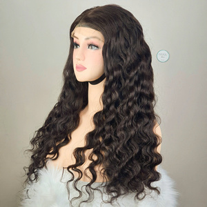 Virgin Human Hair Loose <b>Deep</b> <b>Wave</b> Hd Full Lace Front Human Hair <b>Wig</b> Transparent Lace - Product Image 2