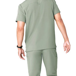 Tenues d'infirmiers pour hommes de qualité supérieure, ensembles de vêtements médicaux et hospitaliers, respirants, couleur et design personnalisés, logo inclus. - Product Image 5