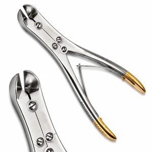 Coupe-fils à aiguille T/C Premium 8,5 pouces, à double action, en acier inoxydable de qualité allemande, pour chirurgie générale, certifié CE ISO - Product Image 3