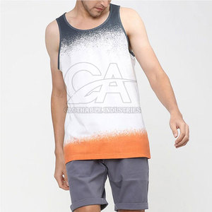 เสื้อกล้ามผู้ชายแบบเว้าลึก สำหรับออกกำลังกาย ใส่ได้ทุกวัน สไตล์ลำลอง เสื้อกีฬาผู้ชาย เสื้อกล้ามน้ำหนักเบาสำหรับฝึกซ้อม - Product Image 5