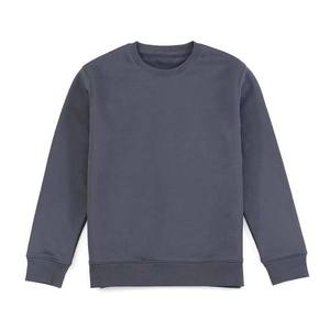 Sudadera de Cuello Redondo para Hombre, Corte Holgado, Color Sólido, Tejido de Algodón, Estilo Casual para Otoño - Product Image 1