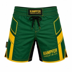 Polyester Spandex <b>Stretch</b> Fabric UFC Fight Training MMA Shorts Fashion Wear MMA Shorts Latest High Quality MMA Shorts for Men in - Product Image 5