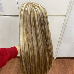 <b>wig</b> hair best selling piano color natural <b>wig</b> human hair middle lace <b>closure</b> <b>wig</b> straight for women soft style raw hair vendor - Product Image 6
