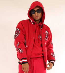 Chaqueta Varsity Extra Grande y Elegante para Hombre – Chaqueta Bomber Retro Universitaria con Forro Interior Suave, Puños Acanalados, Duradera - Product Image 2