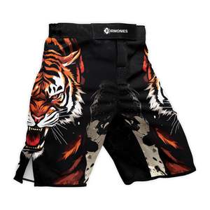 Pantalones Cortos de MMA Personalizados al por Mayor, de Secado Rápido, Ligeros, para Entrenamiento, Gimnasio, Fitness, Deportes, Fabricante y Proveedor - Product Image 1